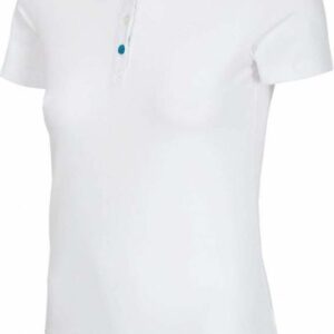 4F Damska koszulka polo NOSH4-TSD008 White M