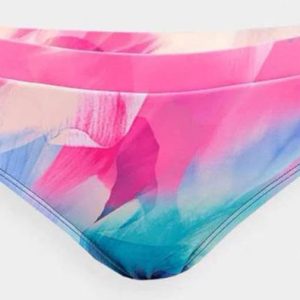 4F Dół stroju kąpielowego dla kobiet H4L21-KOS002D Multicolour Allover XS
