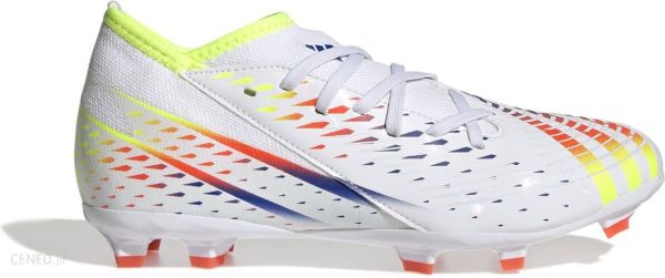 Buty piłkarskie adidas Dziecięce Korki Predator Edge.3 Fg Biały Gw0981
