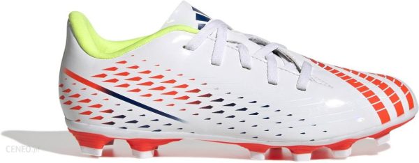 Buty piłkarskie adidas Dziecięce Korki Predator Edge.4 Fxg Biały Gw0968