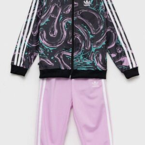 adidas Originals komplet dziecięcy kolor różowy