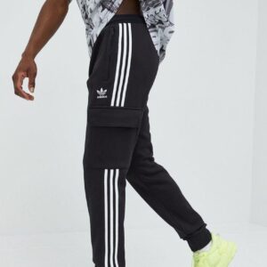 adidas Originals spodnie dresowe męskie kolor czarny z aplikacją