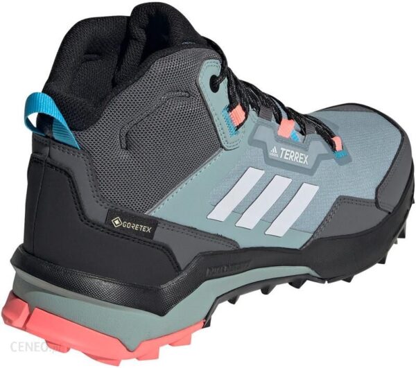 adidas Terrex Ax4 Mid Gtx Hiking Shoes Women Niebieski Szary