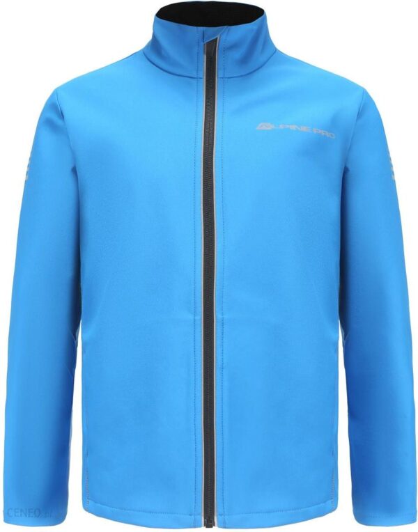 Alpine Pro Gesseco Kurtka softshell dla dzieci KJCX212 cobalt blue 116-122