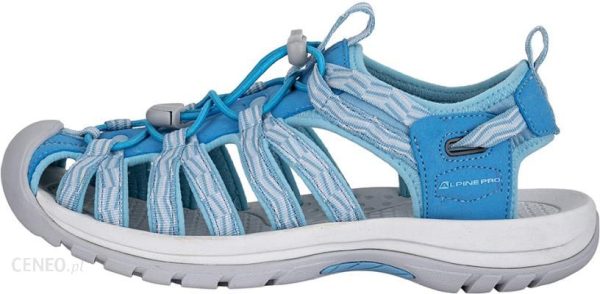 Alpine Pro Lopewe Sandały unisex UBTX282 aqua blue 41