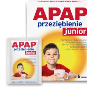 APAP Przeziębienie Junior 6 szt.