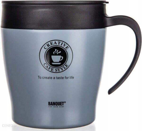 Banquet Termos Kubek Termiczny Tazza 330Ml Szary