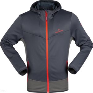 Bergson Bluza Stretch Act Ps Męska Ebony Brązowy