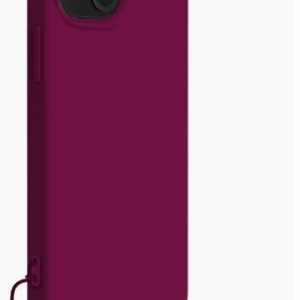 BigBen MagSafe Silicone pasek do iPhone 14 Plus (burgund)