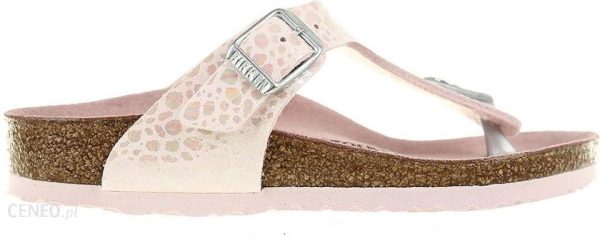 Birkenstock Gizeh Kids MF Metallic Stones Rose 1012543