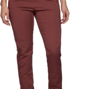 Black Diamond Damskie Spodnie W Notion Pants Apgl082009 Bordowy
