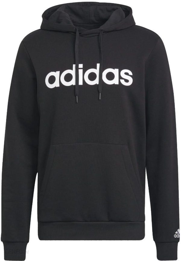 Bluza męska adidas Essentials Linear Logo Hoodie GK9057 Rozmiar: L