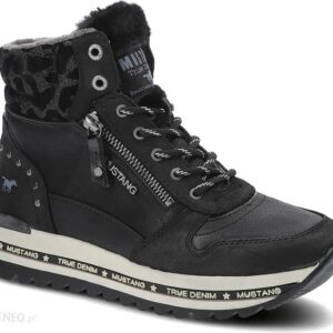 Botki MUSTANG 1364-503-9 Czarne 49C0049