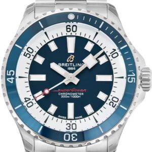 Breitling Superocean Automatic Blue Dial Stainless Steel A17375E71C1A1