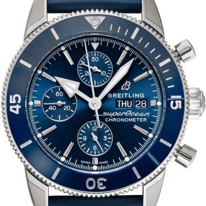 Breitling Superocean Heritage II Chronograph Automatic Blue Dial A13313161C1S1