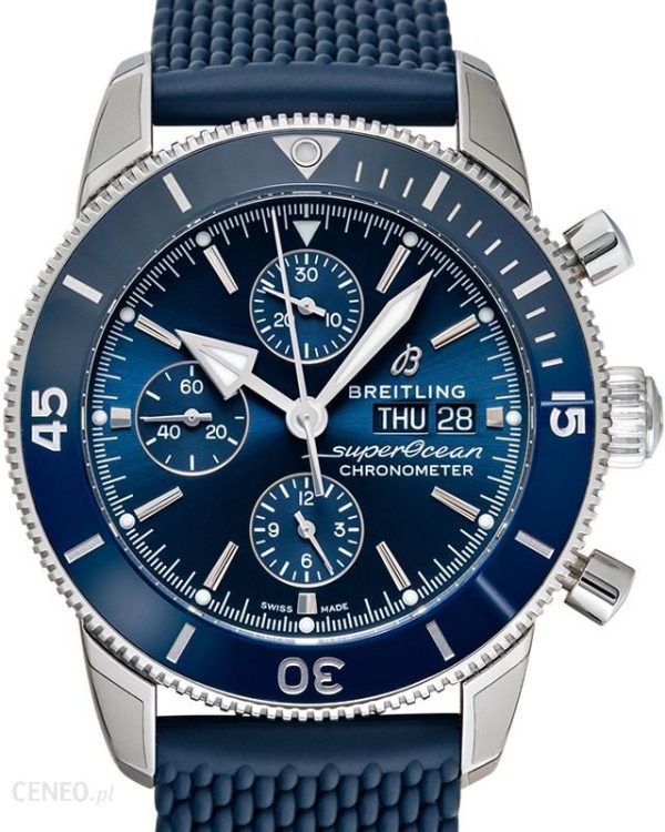 Breitling Superocean Heritage II Chronograph Automatic Blue Dial A13313161C1S1