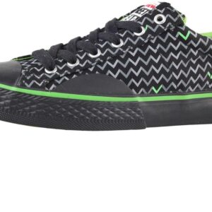 buty damskie VISION - Canvas Lo - Black / Lime - VWF3FWCL01