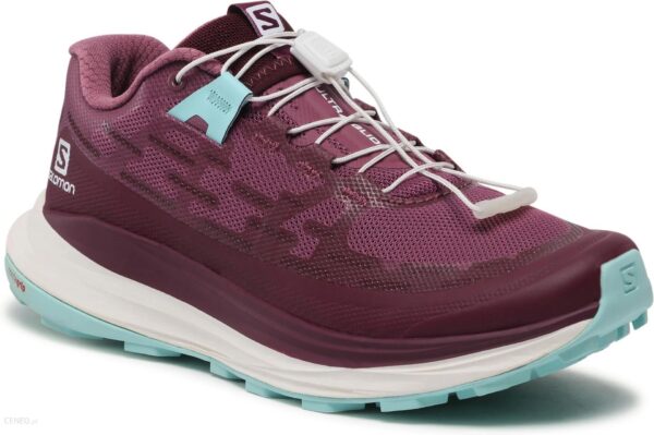 Buty SALOMON - Ultra Glide 415987 20 V0 Tulipwood/White/Tanager Turquoise