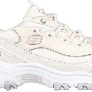 Buty Skechers D'Lites Ladies Night 149267WLV - białe