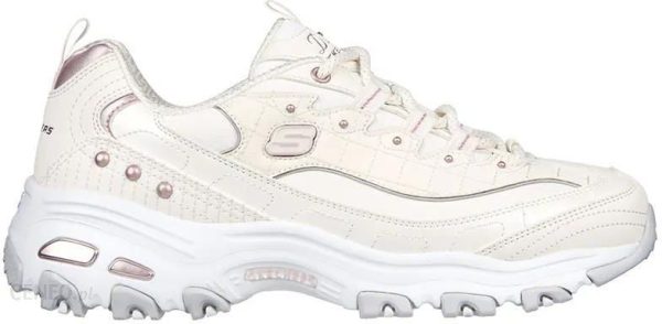 Buty Skechers D'Lites Ladies Night 149267WLV - białe