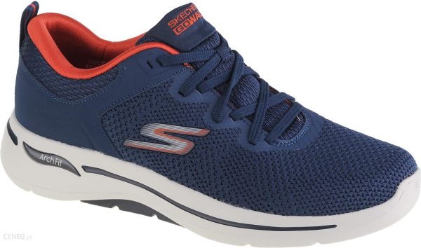 Buty sneakersy Męskie Skechers Go Walk Arch Fit-Clinton 216254-NVY Rozmiar: 45