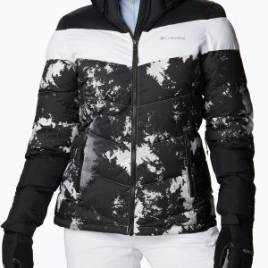 Columbia Damska Abbott Peak Insulated Czarno Biała 1909971