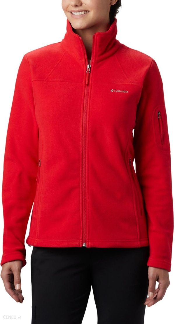 Columbia Kurtka Fast Trek Ii Jacket 1465351658 - Czerwony