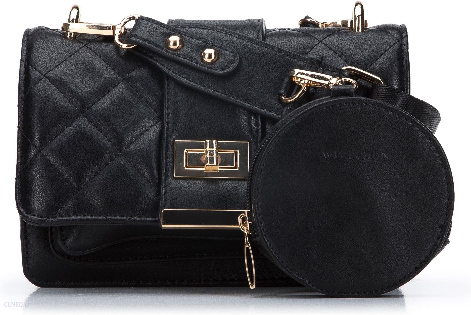 i-damska-listonoszka-z-pikowana-klapa-i-saszetka Damska listonoszka z pikowaną klapą i saszetką