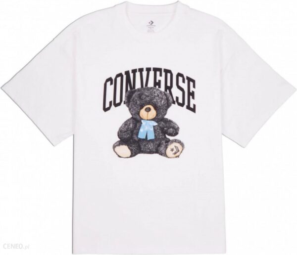 Damski t-shirt z nadrukiem CONVERSE Oversized Teddy Tee