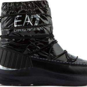 Damskie Śniegowce Ea7 Emporio Armani X8M002 Snow Boot Laces High X8M002Xk230R926 – Czarny