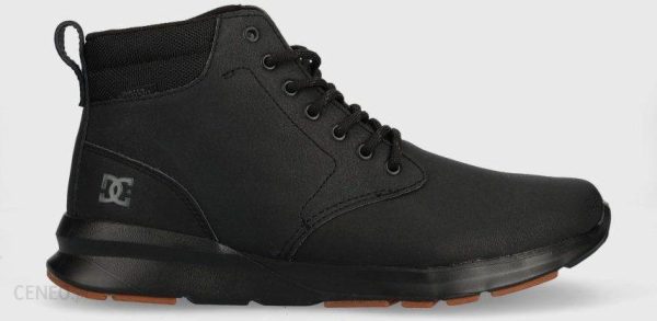 DC buty skórzane męskie kolor czarny
