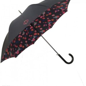 Długi parasol podwójna tkanina