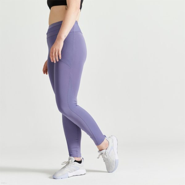 Domyos Legginsy Fitness Niebieski