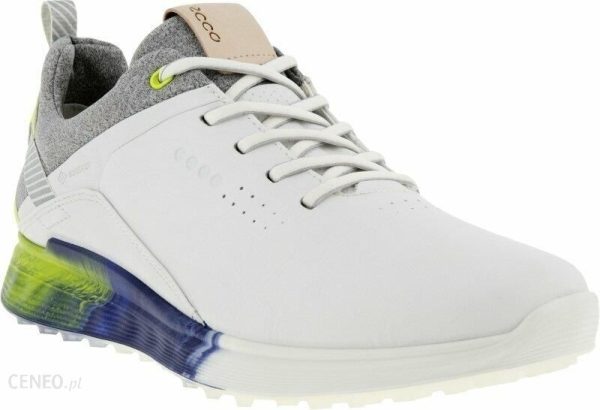 Ecco S-Three Mens Golf Shoes White Lime Punch 40