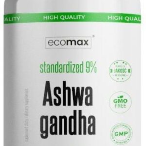 Ecomax Ashwagandha 9% 375mg 100 kaps.