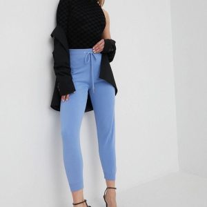 Elisabetta Franchi longsleeve damski kolor czarny z kołnierzykiem