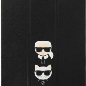 Etui Karl Lagerfeld KLFC12OKCK Apple iPad Pro 12.9 2021 (5. generacji) Book Cover czarny/black Saffiano Karl &Choupette (27642)