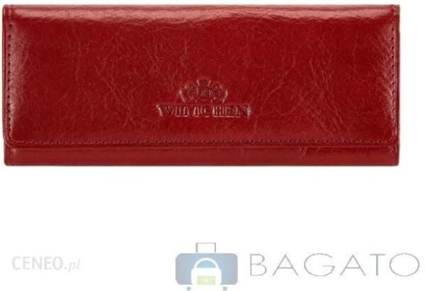 Etui na karty klucze WITTCHEN Italy 21-2-013 - czerwony