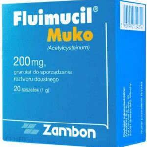 Fluimucil 200 Mg 20 Sasz.