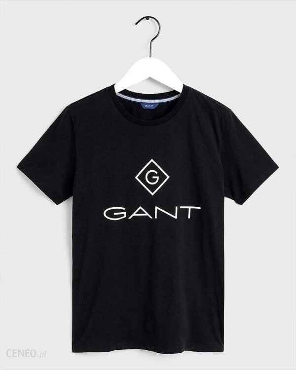 Gant Koszulka w kolorze czarnym