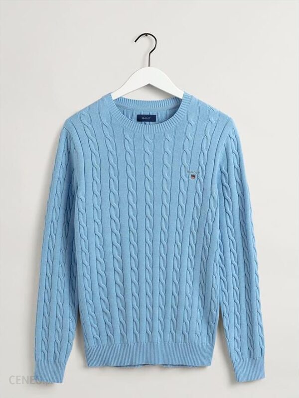 Gant Sweter w kolorze błękitnym