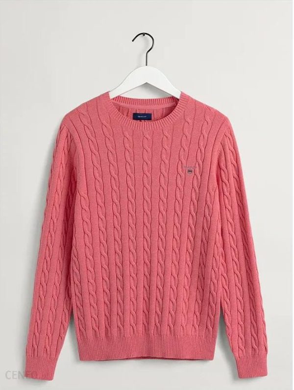 Gant Sweter w kolorze jasnoróżowym