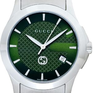 Gucci G-Timeless Quartz Green Dial Stainless Steel YA1264108