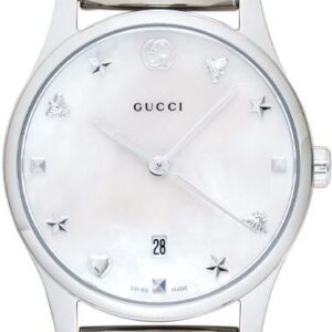 Gucci G-Timeless Quartz Mother of Pearl Dial YA126583