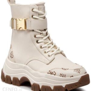 Guess Botki Bikerz FL8BKZ ELE12 Biały