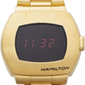 Hamilton American Classic PSR Digital Quartz Limited Edition Black Dial Stainless Steel H52424130