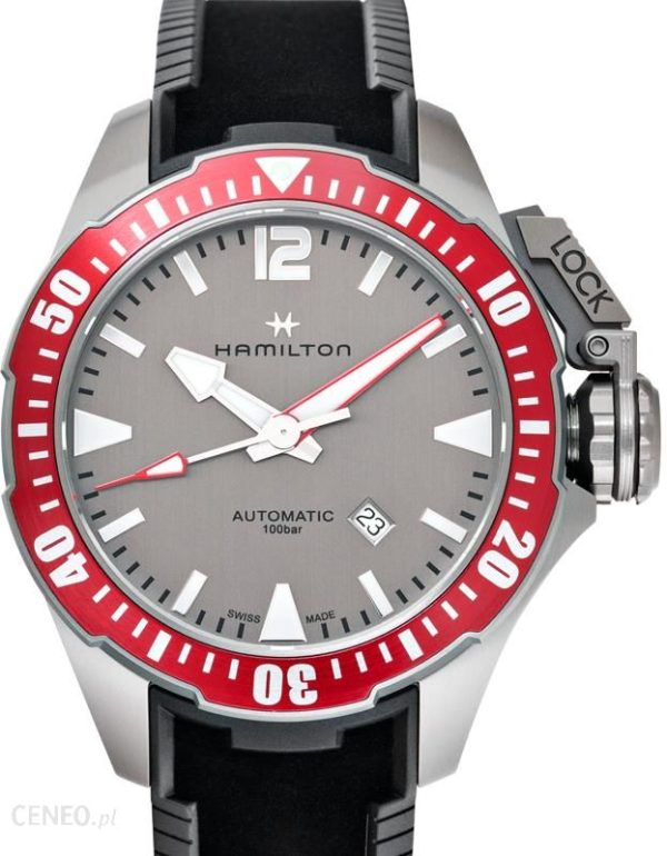 Hamilton Khaki Navy Automatic Grey Dial Titanium H77805380