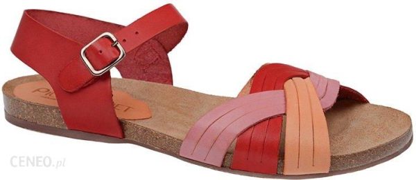 Hiszpańskie Sandały PILAR MONET 14000 Multicolor Rubi damskie