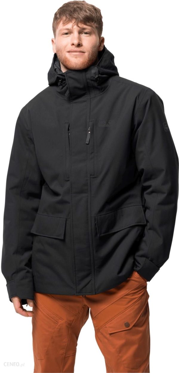 JACK WOLFSKIN MĘSKA KURTKA ZIMOWA WEST COAST JACKET BLACK