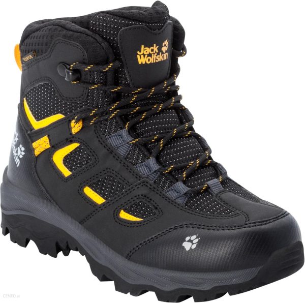 Jack Wolfskin Vojo Texapore Mid K Black Burly Yellow